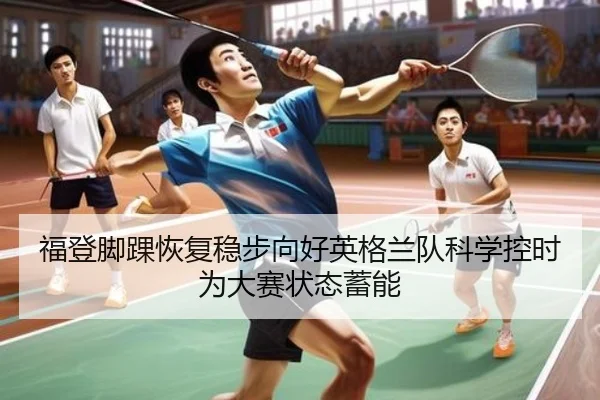 福登脚踝恢复稳步向好英格兰队科学控时为大赛状态蓄能
